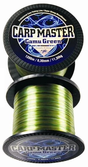 Giants fishing vlasec carp master camo green 1200 m-průměr 0,35 mm / nosnost 11,9 kg