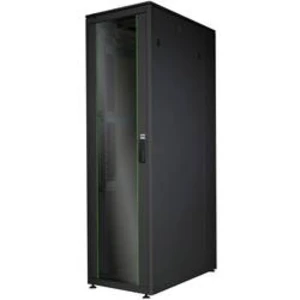 19" skříň pro datové sítě Digitus DN-19 47U-6/10-B-1 DN-19 47U-6/10-B-1, 47 HE, černá, černá (RAL 9005)