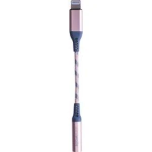 IPhone/iPad/iPod audio kabel Boompods 15737, 1.50 m, růžovozlatá