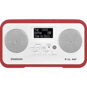 Stolní rádio Sangean TRAVELLER 770, DAB+, FM, červená