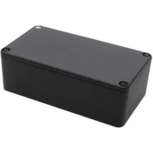 Univerzální pouzdro Hammond Electronics 1590B2BK 1590B2BK, 112 x 60 x 38 , litý hliník, černá, 1 ks