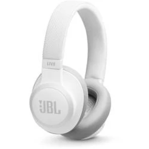Bluetooth® sluchátka Over Ear JBL Live 650 JBLLIVE650BTNCWHT, bílá