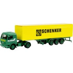 Herpa 310949 H0 Mercedes Benz S kufr na návěs „Schložier"