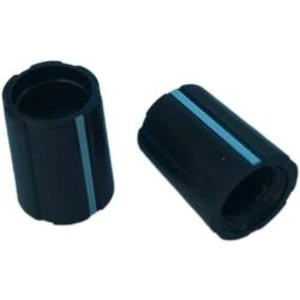 Otočný knoflík PSP S100-618-1, (Ø x v) 10 mm x 13.5 mm, černá, 1 ks