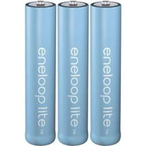 Akumulátor AAA Ni-MH Panasonic eneloop Lite HR03, 550 mAh, 1.2 V, 3 ks