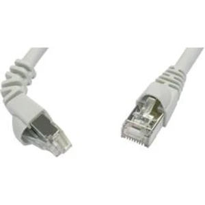 Síťový kabel RJ45 Telegärtner L00003A0119, CAT 6A, S/FTP, 5.00 m, šedá
