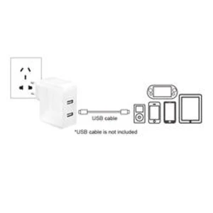 USB nabíječka LogiLink PA0094, nabíjecí proud 3400 mA