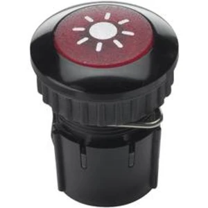 Zvonkové tlačítko podsvícené Grothe Protact 63032, max. 24V/1,5 A, černá