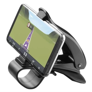 Držiak na mobil CellularLine Pilot View (PILOTVIEWK) čierny držiak na mobil do auta • univerzálna veľkosť • rozpätie klieští až 90 mm • určené na uchy