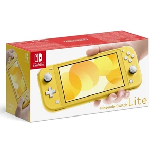 Herná konzola Nintendo Switch Lite (NSH110) žltá herná konzola • príručné zariadenie (obmedzené na Handheld mód) • 5,5" dotykový LCD displej (rozlíšen