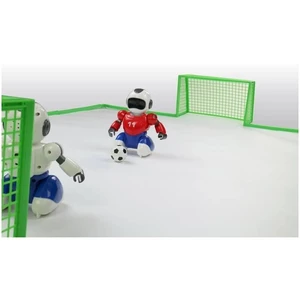 ROBO Alive MaDe Robofotbal hračka • 2 roboti, 2 IR ovládače, 2 bránky, 2 loptičky, 2 USB káble v balení • pohyb do všetkých smerov • nastavenie rýchlo