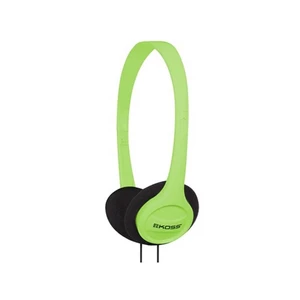 Slúchadlá Koss Featherweight KPH/7 (doživotní záruka) zelená cenovo dostupné slúchadlá cez uši od obľúbenej značky Koss • impedancia: 32 ohmov • citli