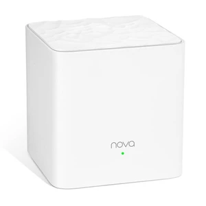 Router Tenda Nova MW3 AC Mesh (1-pack) + ZDARMA sledování TV na 3 měsíce biely Wi-Fi Mesh systém • Wi-Fi až 1 200 Mbps • satelity vzájomne prepojené •