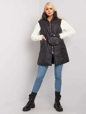 Black down vest