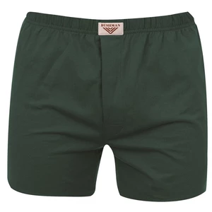 Bushman boxerky Nicolas dark green XXL