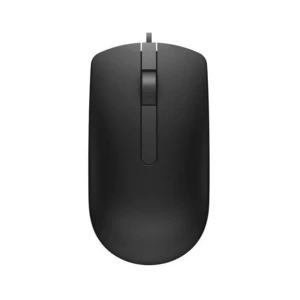Myš Dell MS116 (570-AAIS) čierna drôtová myš • optický senzor • citlivosť 1 000 DPI • 3 tlačidlá (vrátane scrollovacieho kolieska) • USB • dĺžka kábla