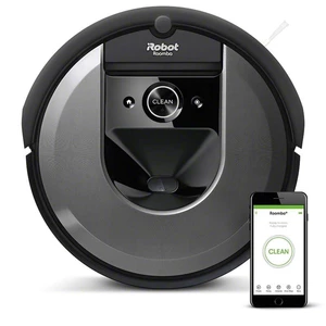 Robotický vysávač iRobot Roomba i7 čierny robotický vysávač • mobilná aplikácia iRobot HOME • navigácia iAdapt 3.0 • inteligentné mapovanie Imprint • 