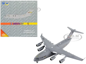 Boeing C-17 Globemaster III Transport Aircraft "March Air Reserve Base California" United States Air Force "Gemini Macs" Series 1/400 Diecast Model A