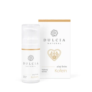 DULCIA Natural Oční noční krém s kofeinem 15 ml