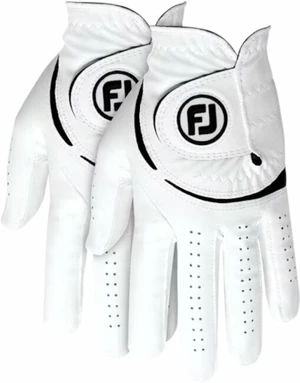 Footjoy Weathersof Mens Golf Glove (2 Pack) Regular LH White/Black L 2024