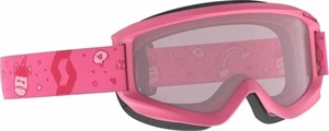 Scott Junior Agent Goggle Pink/White/Enhancer Ski Brillen