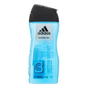 Adidas 3 After Sport żel pod prysznic dla mężczyzn 250 ml