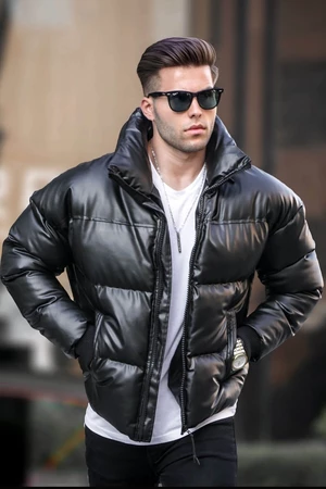 Madmext Black Down Jacket 5632