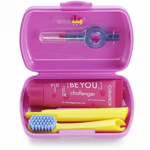 CURAPROX Travel set růžový 5460 1 kus CURAPROX Travel set růžový 5460 1 kus