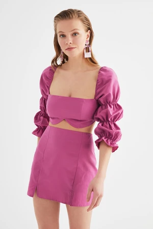 Trendyol Two-Piece Set - Pink - Fitted
