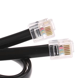 RJ12 6P6C ST-4 ST4 Autoguide Camera Cable For Ioptron Auto Guide iEQ30 Ieq45 Kabel Crystal Head Telephone Jumper Flat Wire