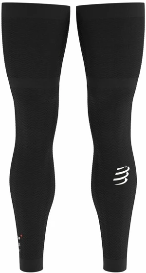 Compressport Full Legs Black T2 Calentadores de piernas para correr