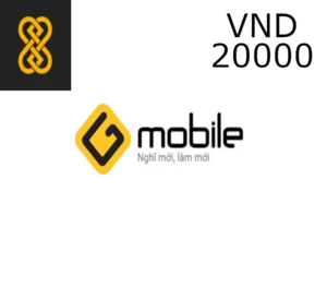 Gmobile 20000 VND Mobile Top-up VN