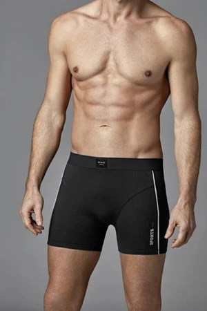 Dagi Men's Black Compact Sports Boxer