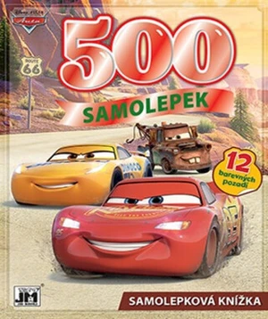 500 samolepek - Auta