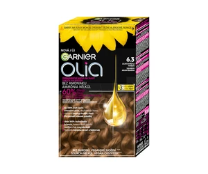 Permanentná olejová farba Garnier Olia - 6.3 zlatá svetlo hnedá + darček zadarmo