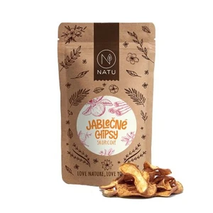 NATU Jablečné chipsy skořicové 45 g NATU Jablečné chipsy skořicové 45 g