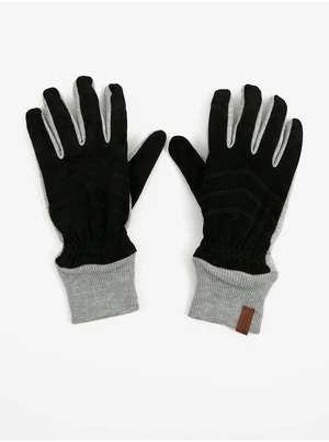 Grey-black men's gloves Tom Tailor - Men