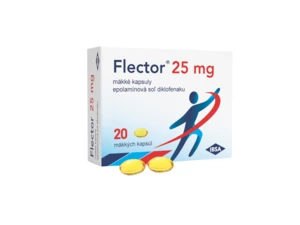 Flector 25 mg 20 mäkkých kapsúl