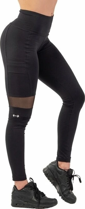 Nebbia Sporty Smart Pocket High-Waist Leggings Black L Pantaloni fitness
