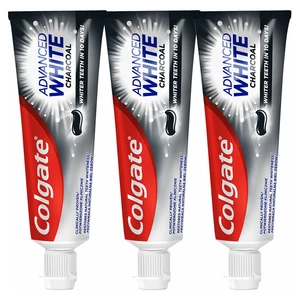 COLGATE Zubní pasta Advanced Whitening Charcoal 3x 75 ml