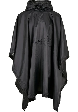 Ripstop poncho - black