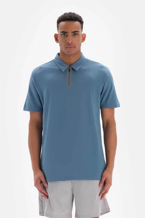 Dagi Indigo Men's Pique Collar T-Shirt