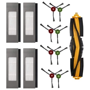 SANQ Accessories For Ecovacs Deebot Ozmo 950/920/N8/T8/T8+/T8 AIVI+/T9/T5 Vacuum Cleaner Main Brush, Filter, Side Brushes