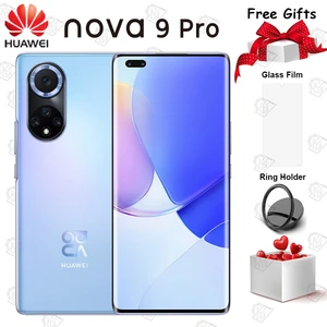 New Original Huawei Nova 9 Pro Mobile Phone 6.72 Inch 8G+128G Snapdragon 778G HarmonyOS 2.0 100W Super Fast Charger Smartphone