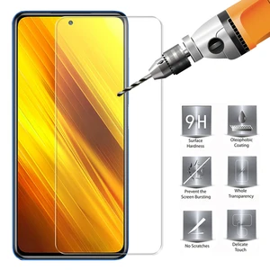 For Poco X3 Glass For Xiaomi Poco X3 Tempered Glass Protective Full Screen Protector For Poco M2 F2 Pro M3 X3 Glass