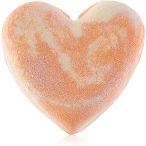 Daisy Rainbow Bubble Bath Sparkly Heart šumivá koule do koupele Sweet Orange 70 g