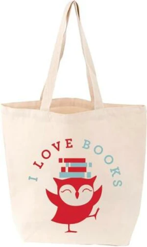 I Love Books Tote Bag