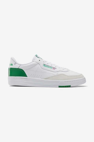 Kožené sneakers boty Reebok Classic Court Peak bílá barva, GY2548-white