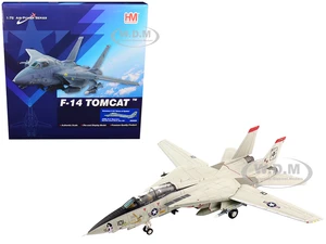 Grumman F-14A Tomcat "Queen of Spades" Fighter Aircraft "Black Aces" "VF-41 Operation Desert Storm" (June 1991) "Air Power Series" 1/72 Diecast Model