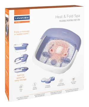 Lanaform Heat & Fold Spa masážna vanička